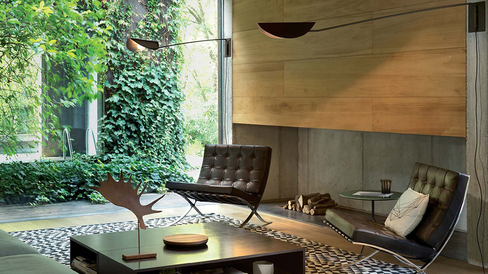 Plume Wall Lamp by Oluce Lamps