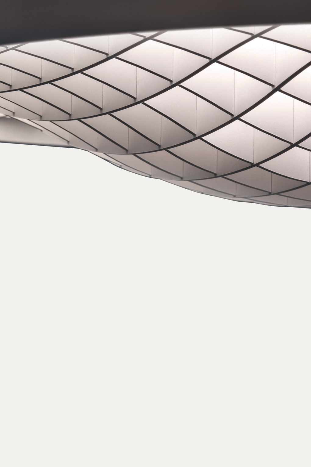 Grid pendant lamp by Pallucco Lamps