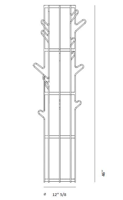 Albero - Pallucco Coat Hanger by Pallucco Accessories