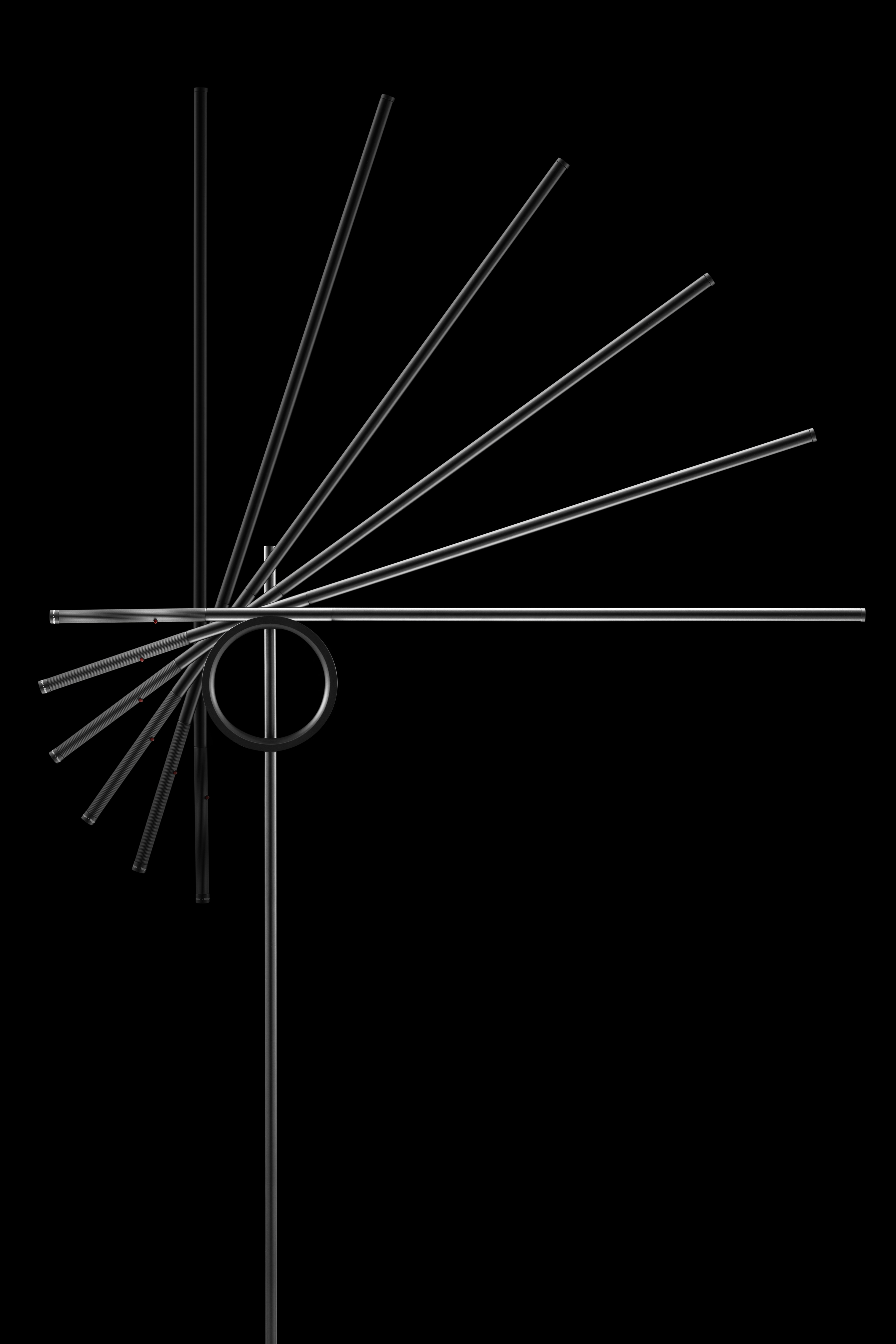 Tangent Adjustable Floor Lamp by Pallucco Floor Lamps