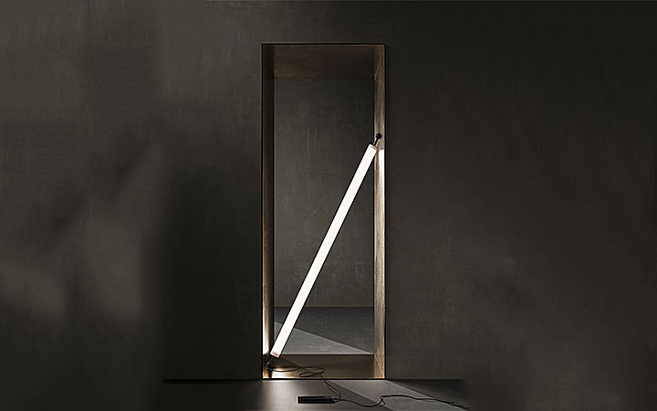 Tube 2.0 Floor Lamp by Pallucco Floor Lamps