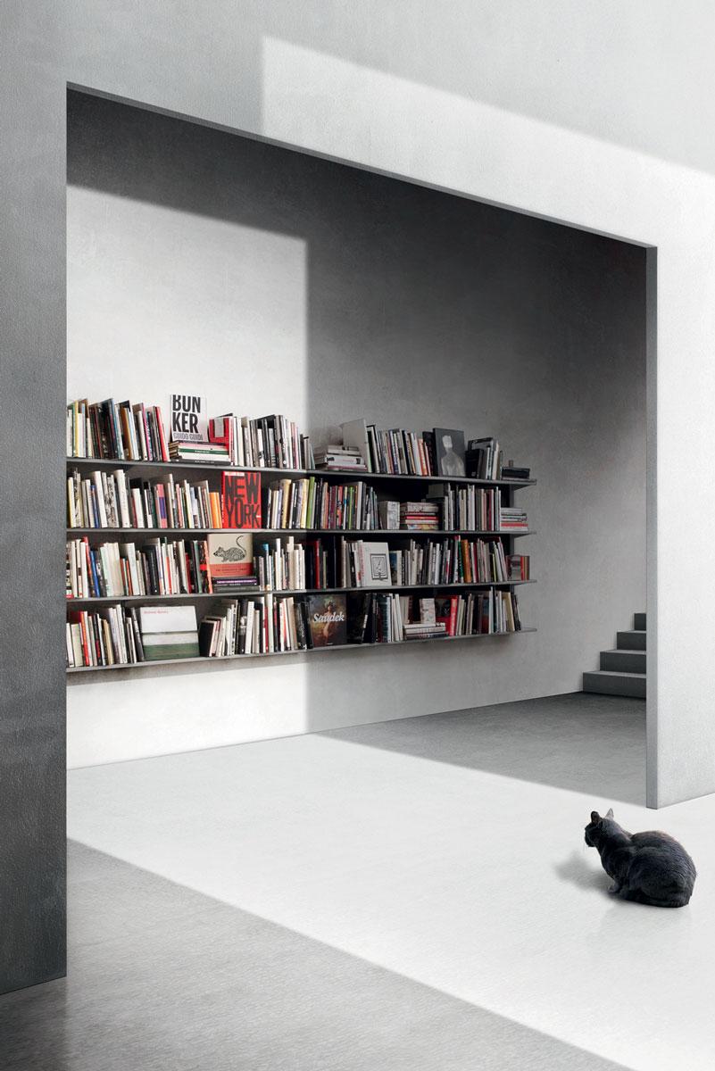 Continua Wall Mounted BookCase by Pallucco Accessories
