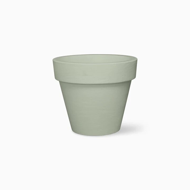 Bordato Liscio Outdoor Planters by Serralunga Planters Round