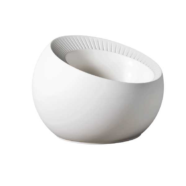 Uovo di Colombo Outdoor Planters by Serralunga Planters Round