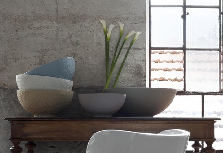 Graniglia Round Outdoor Pot by Serralunga Planters Round