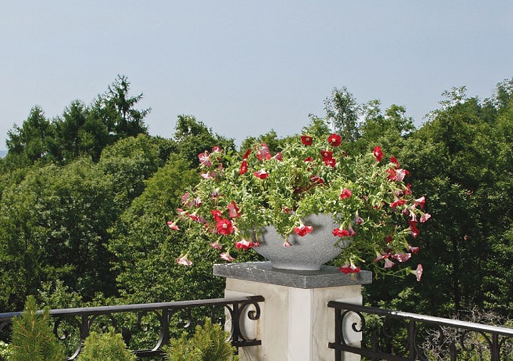 Graniglia Round Outdoor Pot by Serralunga Planters Round