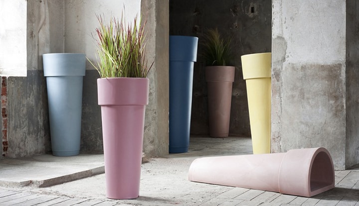 Marcantonio Planter by Serralunga Planters Round