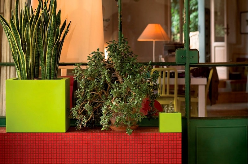 Cubotti Outdoor Planters by Serralunga Planters Round
