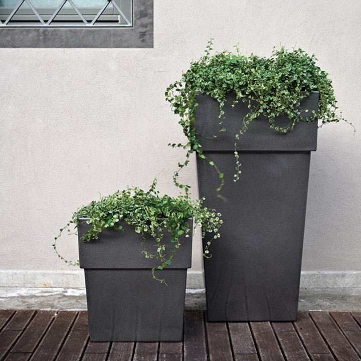 Torre Outdoor Planters by Serralunga Planters Square