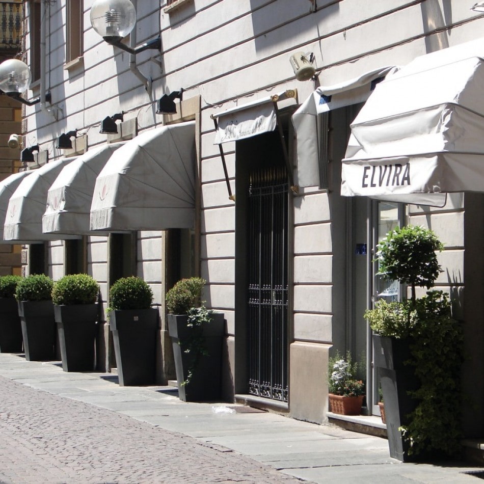 Torre Outdoor Planters by Serralunga Planters Square