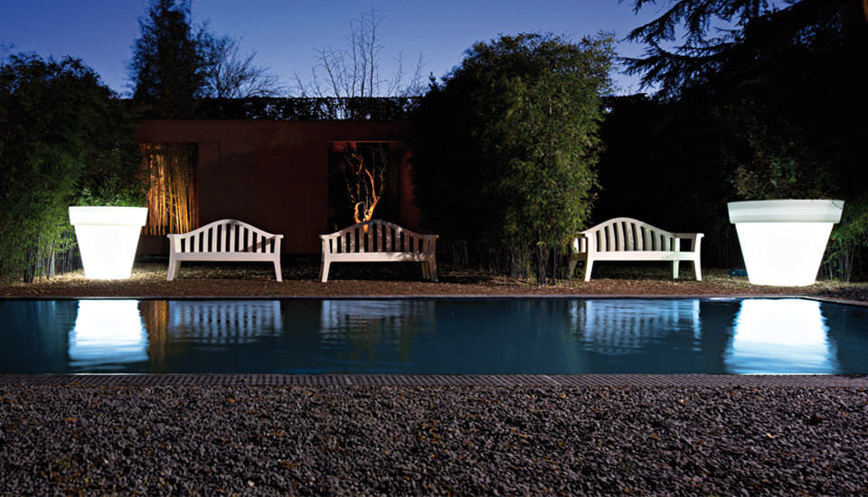 Vas Illuminated Planter by Serralunga Planters Illuminated