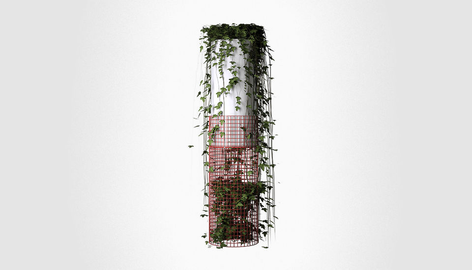 Netlight Illuminated Planter by Serralunga Planters Illuminated
