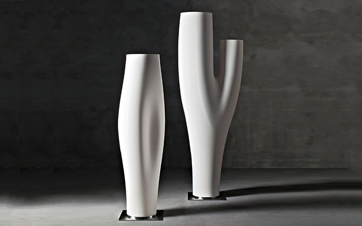 Missed Tree Illuminated Planters by Serralunga Planters Illuminated