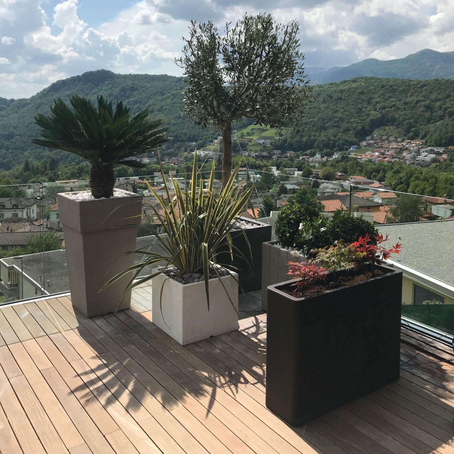 Vaso Rettangolare Planter by Serralunga Planters Square
