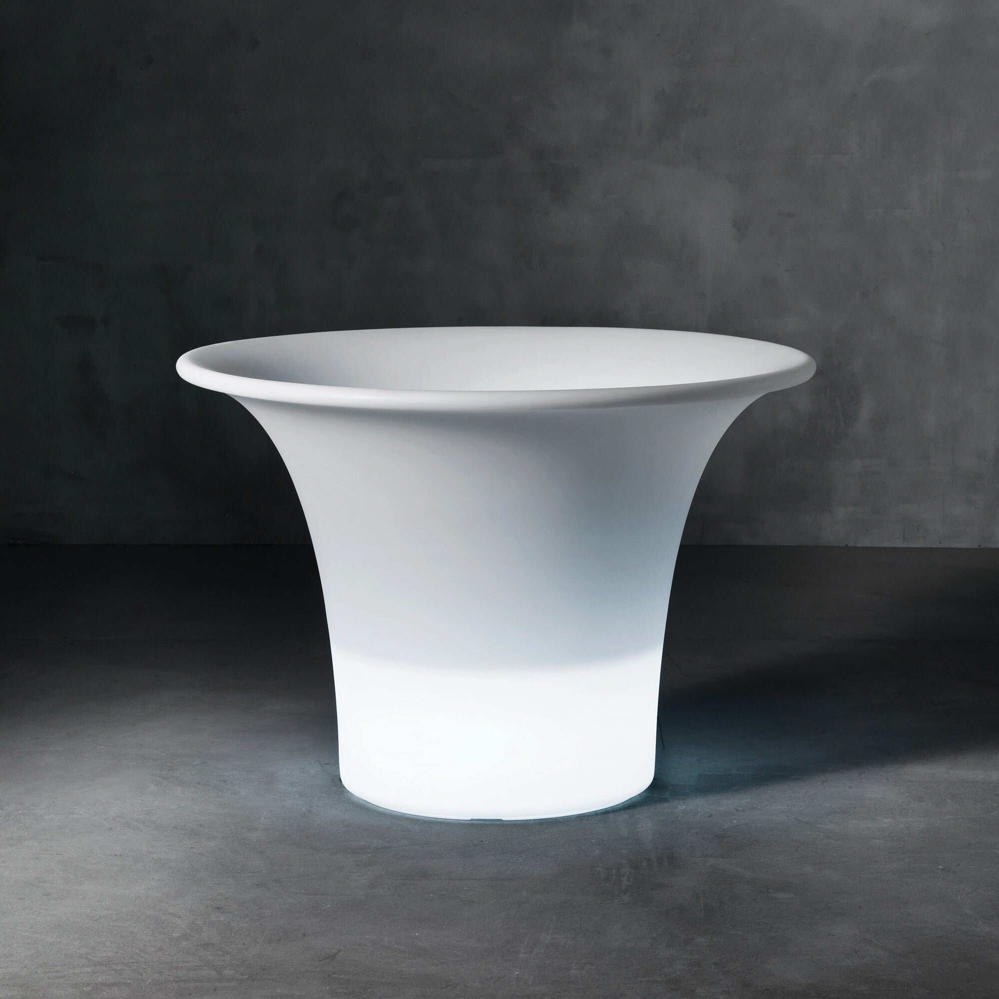 Cone Big Illuminated Planters by Serralunga Planters Illuminated