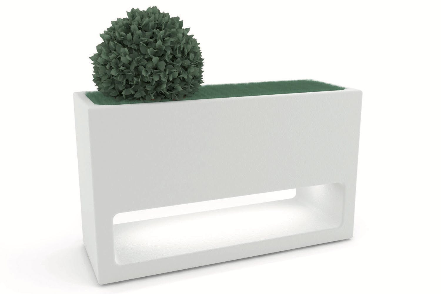 Lluna Outdoor Pot by Serralunga Planters Square