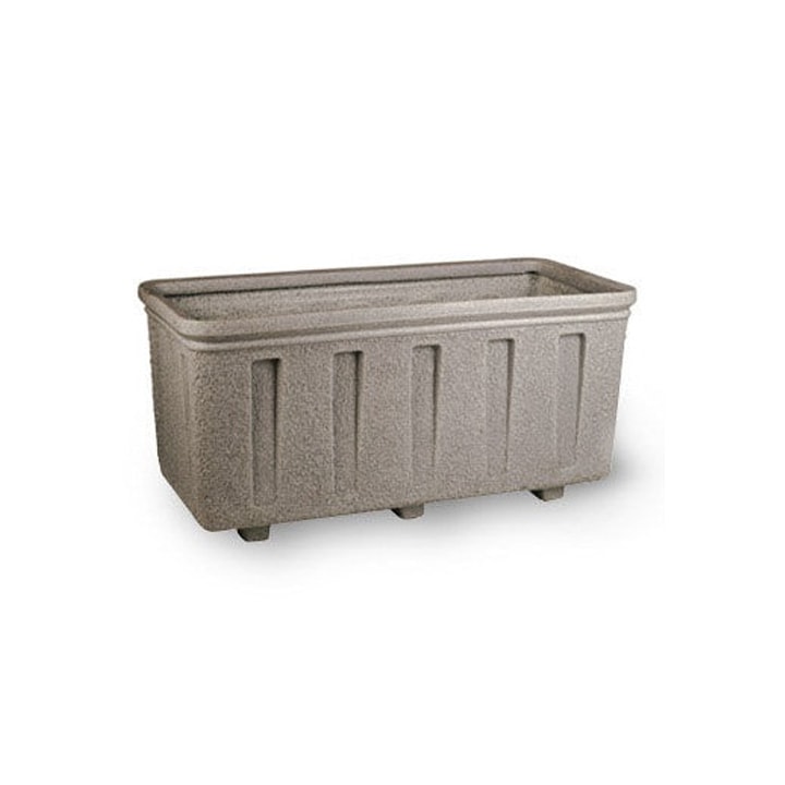Graniglia Square Outdoor Pot by Serralunga Planters Square