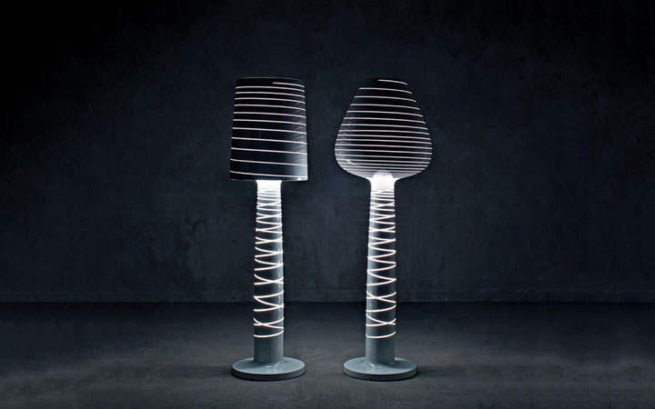 Lady Jane Floor Lamp by Serralunga Floor Lamps