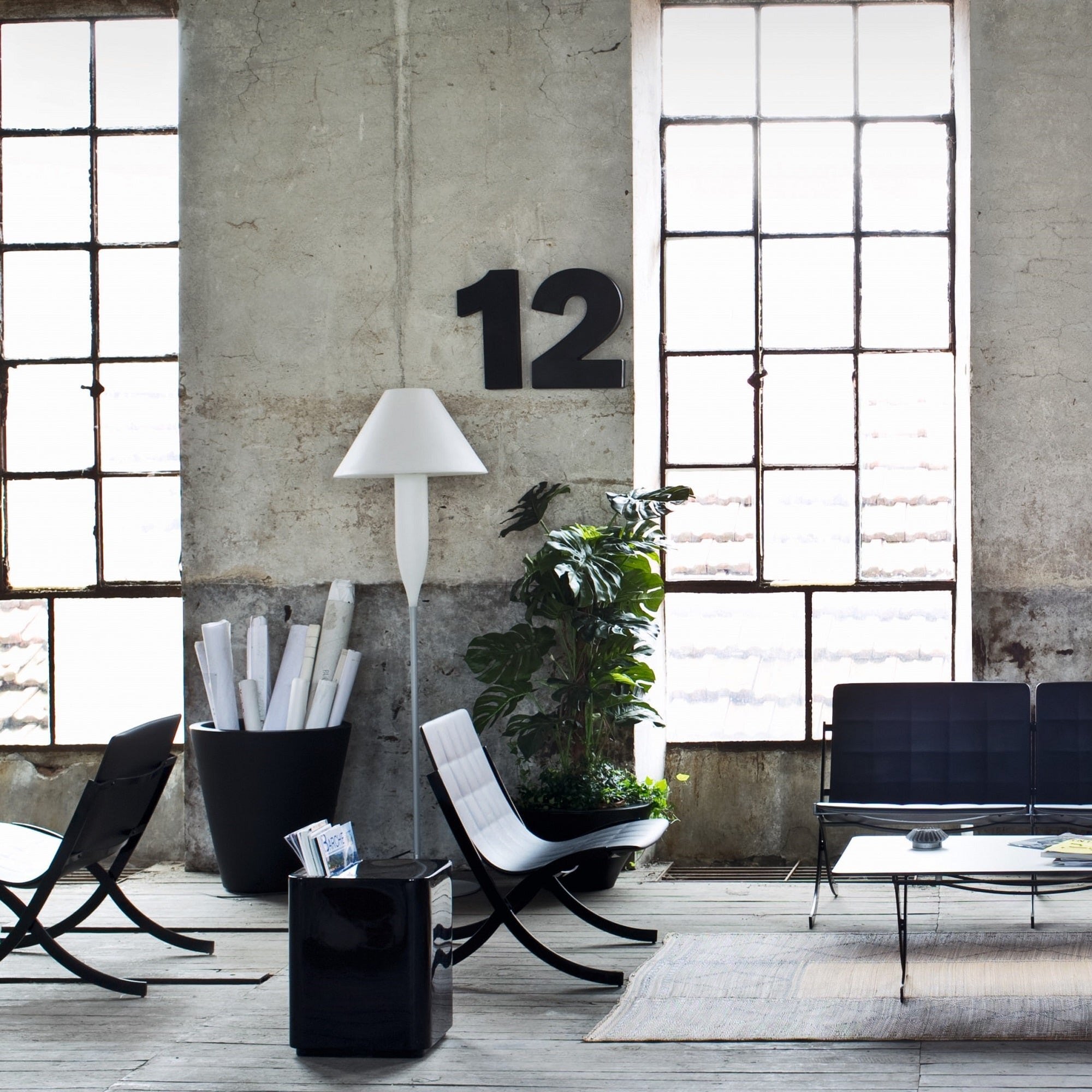 Bonheur Floor Lamp by Serralunga Floor Lamps