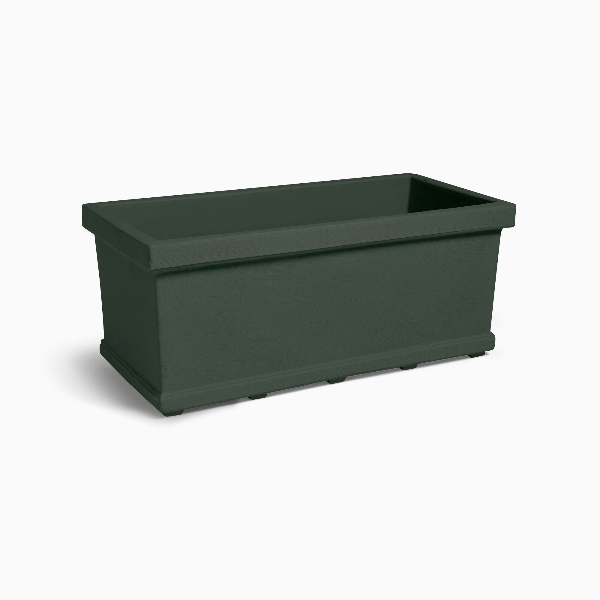 Neoclassic Cassetta Liscia Planter by Serralunga Planters