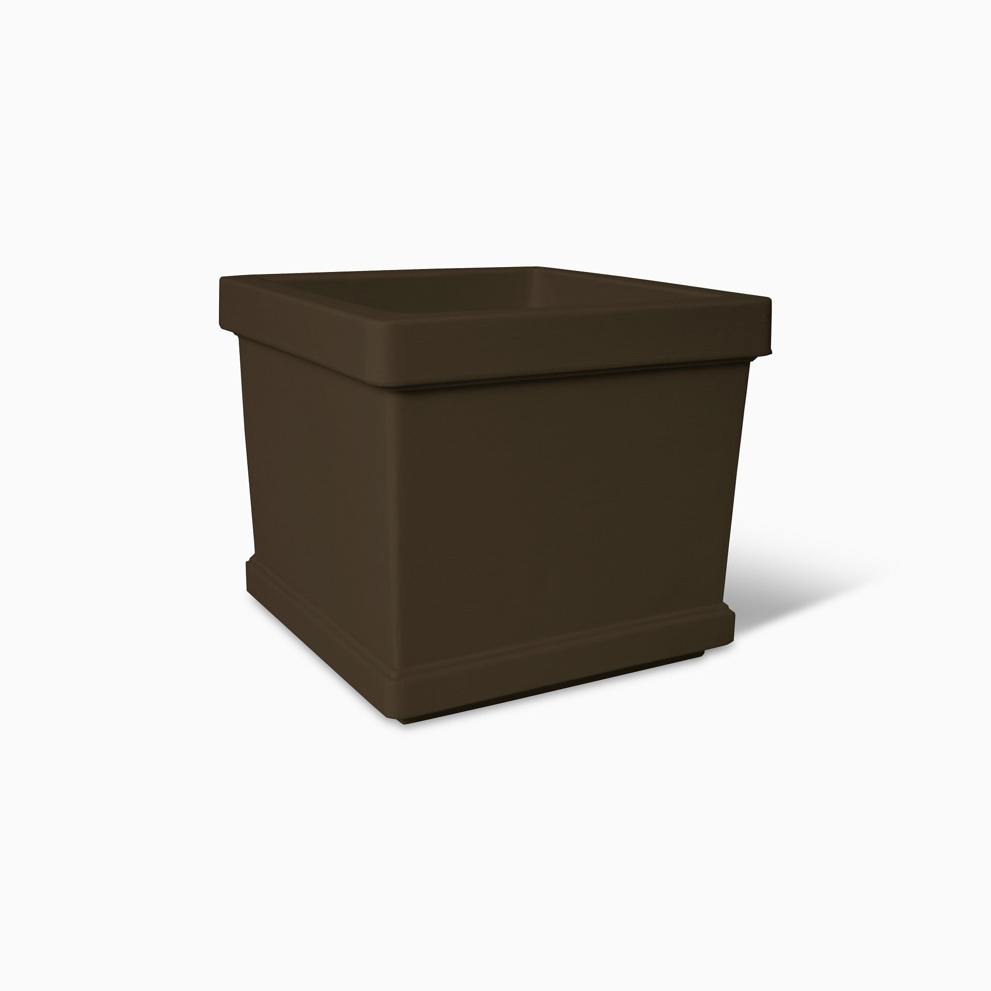 Neoclassic Quadro Liscio Planter by Serralunga Planters